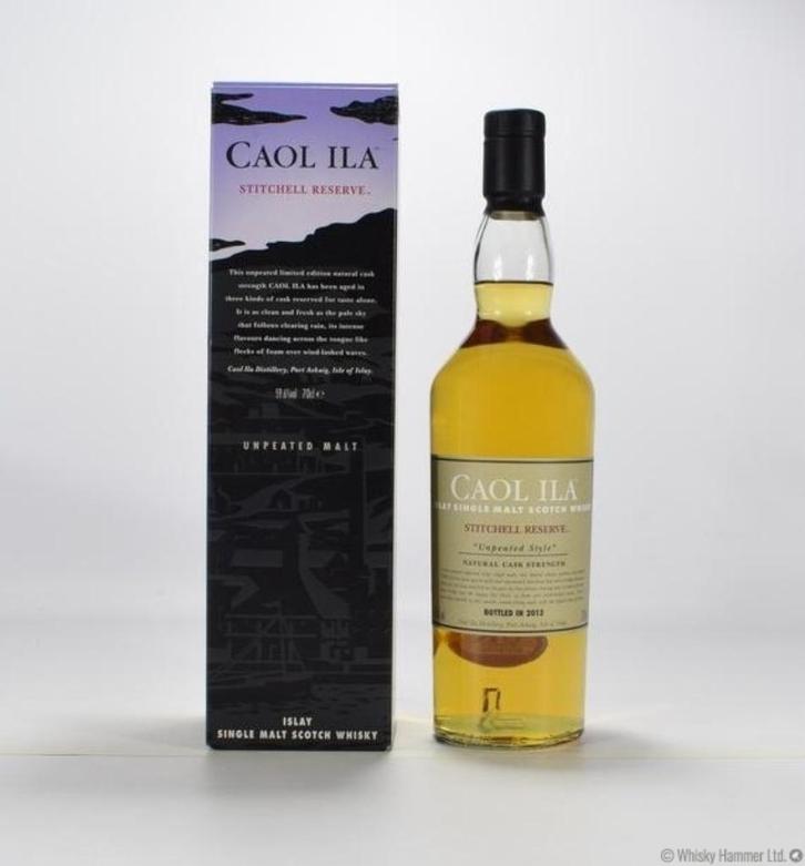 Caol Ila Stitchell's Reserve Unpeated 2013, Verzamelen, Wijnen, Nieuw, Overige typen, Overige gebieden, Vol, Ophalen of Verzenden