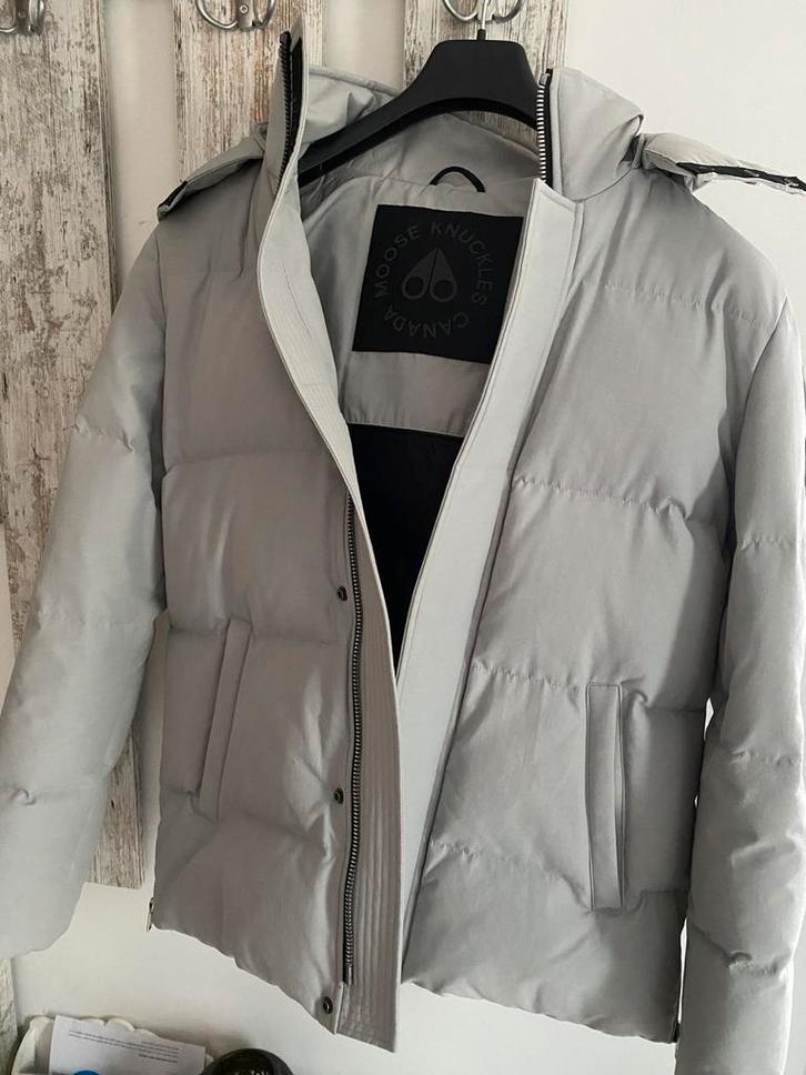 Moose Knuckles Cloud parka, Kleding | Heren, Jassen | Winter, Nieuw, Maat 48/50 (M), Grijs, Ophalen