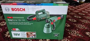 Bosch verfspuit 18v, nieuwe in de doos beschikbaar voor biedingen