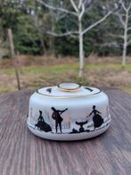 Antiek /limoges/ kandelaar, Antiek en Kunst, Ophalen of Verzenden