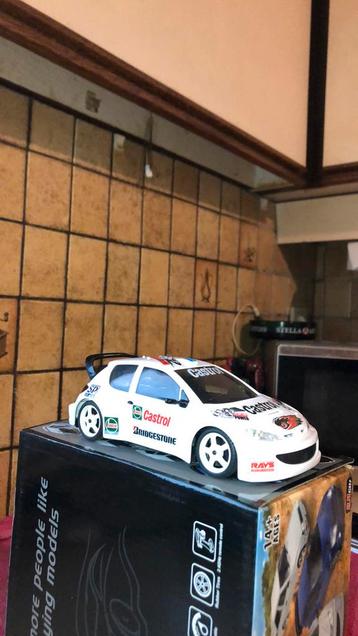 RC Peugeot 206 WRC CASTROL RACING RTR beschikbaar voor biedingen