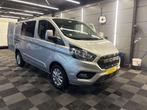 Ford Transit Custom 2.0 Tdci Dubbel cabine bj. 2020, Gebruikt, 130 pk, 5 deurs, Metaalkleur