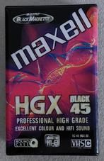 Maxell HGX Black 45 (VHSC Camcorder Tape), Audio, Tv en Foto, Videocamera's Analoog, Ophalen of Verzenden