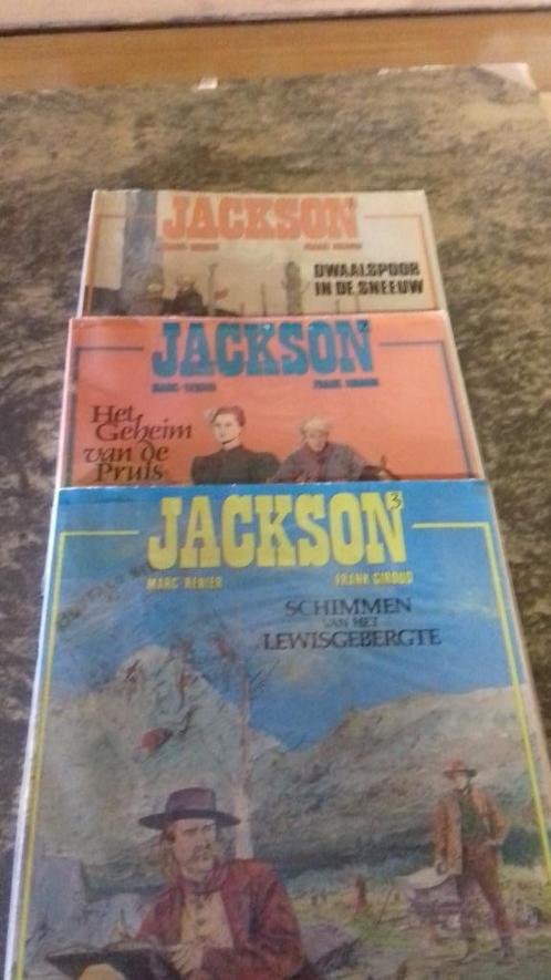 JACKSON, Boeken, Stripverhalen, Gelezen, Complete serie of reeks, Ophalen of Verzenden