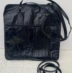 Zwarte tas met rits L38xH40xB10cm, Handtassen en Accessoires, Tassen | Damestassen, Shopper, Ophalen of Verzenden, Zo goed als nieuw