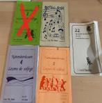 Notenleerboeken Luc De Smet, Enlèvement ou Envoi, Utilisé, Autres sujets/thèmes