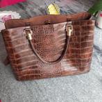 Handtas, Handtassen en Accessoires, Tassen | Damestassen, Ophalen, Gebruikt, Bruin, Handtas