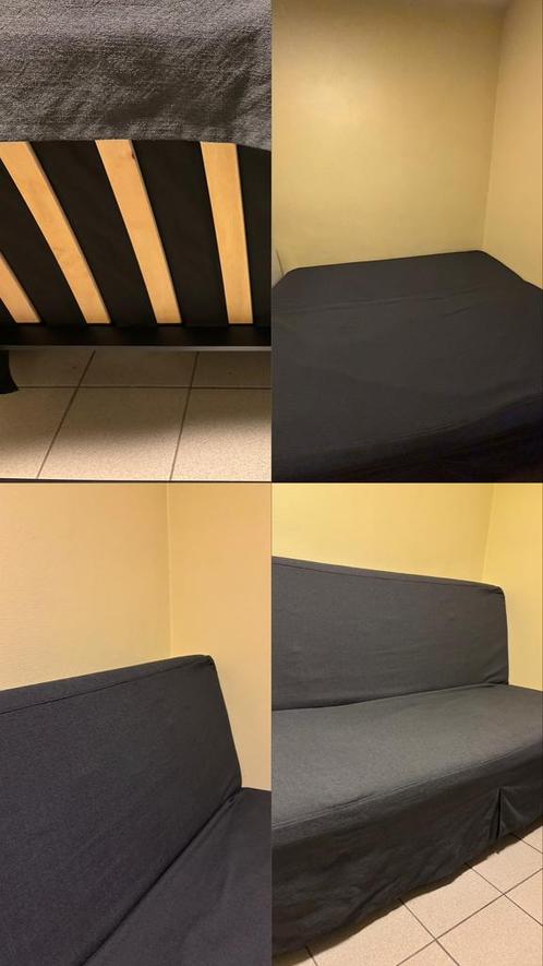️ Canapé-lit IKEA NYHAMN 3 places – Quasi Neuf !, Huis en Inrichting, Slaapkamer | Slaapbanken, Zo goed als nieuw, 80 cm, 200 cm