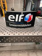 Reclame lichtbak in goede staat garage Elf smeermiddelen, Verzamelen, Merken en Reclamevoorwerpen, Ophalen of Verzenden