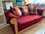 Canapé-lit, Maison & Meubles, Rouge, Comme neuf, Deux personnes, 190 cm ou moins