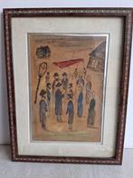 Schilderij van Simon Karczmar, Antiek en Kunst, Kunst | Litho's en Zeefdrukken, Ophalen