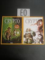 Lot de 2 bd crypto 1 et 2,EO, avec ex libris tome 1, Boeken, Ophalen of Verzenden, Zo goed als nieuw