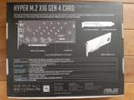 ASUS Hyper M.2 x16 Gen 4-kaart (PCIe 4.0/3.0) - SSD met 4 NV, Nieuw, Overige aansluitingen, Server, Asus