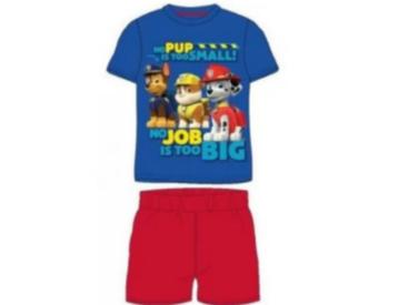 Paw Patrol Shortama - Blauw/Rood - Maat 128 beschikbaar voor biedingen