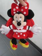 zeer mooi klein rugzakje met knuffel Minnie Mouse erbij, Comme neuf, Enlèvement ou Envoi