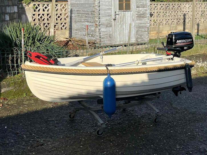 Sloep Sunrise 250: chaloupe de plaisance et moteur possible., Sports nautiques & Bateaux, Chaloupes, Neuf, jusqu'à 10 ch, Moins de 3 mètres