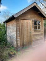 Houten tuinhuis 2,5 x 2,6 in zeer goede staat, Tuin en Terras, Tuinhuizen, Ophalen, Zo goed als nieuw, Tuinhuis