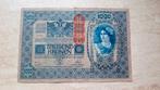 Billet autrichien 1000 couronnes date 2/01/1902, Enlèvement ou Envoi, Billets de banque