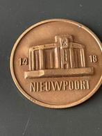 Herdenking oorlog. Nieuwpoort, Postzegels en Munten, Penningen en Medailles, Verzenden