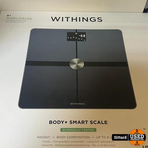 WITHINGS Body + Slimme Weegschaal - in nette staat met doos, Elektronische apparatuur, Weegschalen, Ophalen of Verzenden