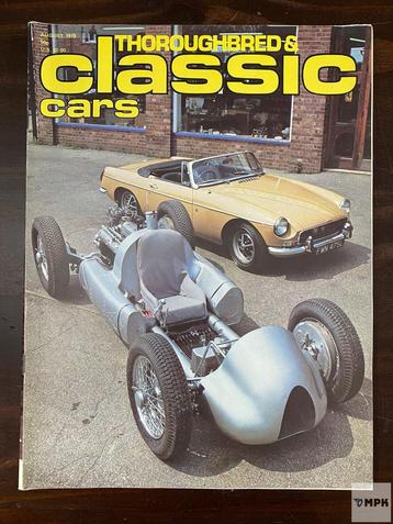 Magazine Thoroughbred & Classic Cars 1979 August Engels beschikbaar voor biedingen