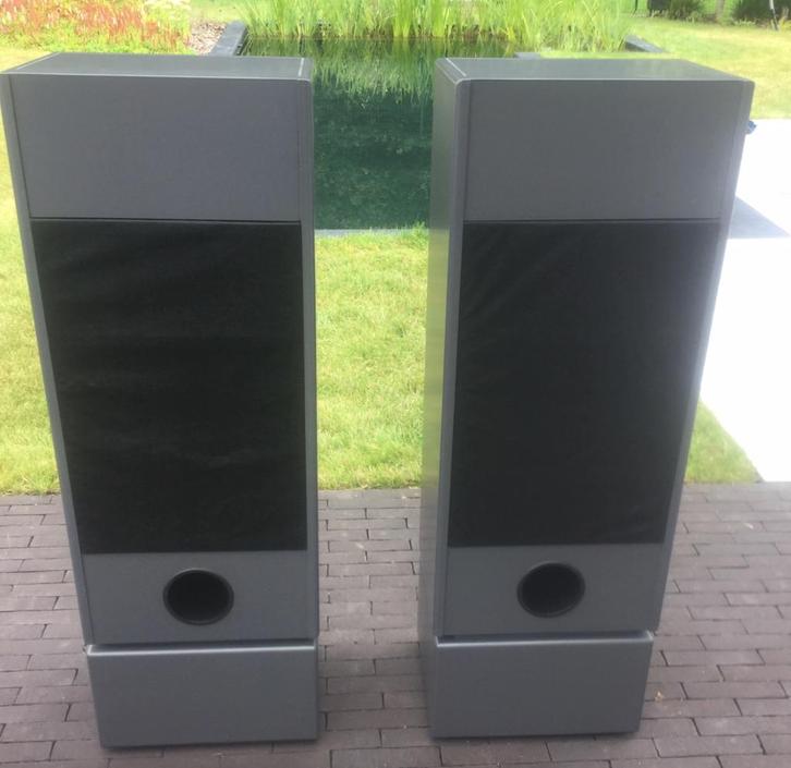 Luidsprekerboxen met Philips breedbanders, Audio, Tv en Foto, Luidsprekerboxen, Gebruikt, Front, Rear of Stereo speakers, 60 tot 120 watt