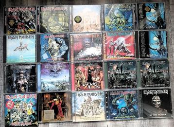 CD's Iron Maiden als nieuw of Nieuw -22st. beschikbaar voor biedingen