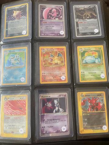 Vintage pokeon kaarten binder sale beschikbaar voor biedingen
