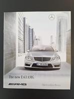 Brochure Mercedes E63 AMG 2009-2010, Ophalen of Verzenden, Gelezen, Mercedes