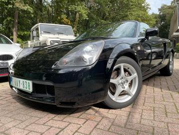 MR 2 Cabrio/Automaat!!!!!!, Auto's, Toyota, Automaat, Cabriolet, Zwart, Elektrische ramen