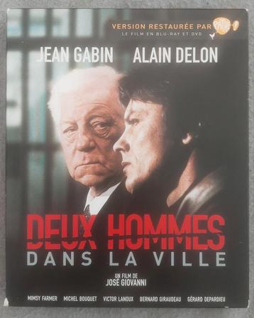 Blu-ray Deux hommes dans la ville ( Alain Delon, Jean Gabin, Enlèvement ou Envoi, Comme neuf