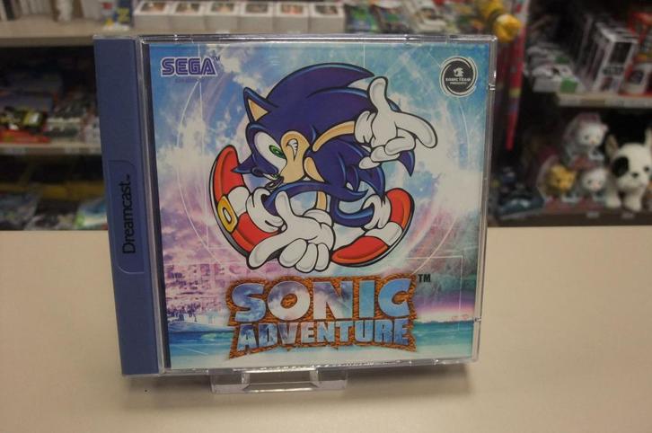 sonic adventure (cib) dreamcast, Games en Spelcomputers, Games | Sega, Gebruikt, Saturn of Dreamcast, Platform, 1 speler, Vanaf 7 jaar
