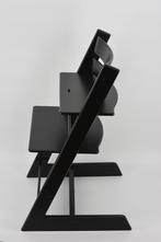 Stokke Tripp Trapp oud model refurbished - Zwart Grijs Wit, Verzenden, Gebruikt, Meegroeistoel, Stoelverkleiner