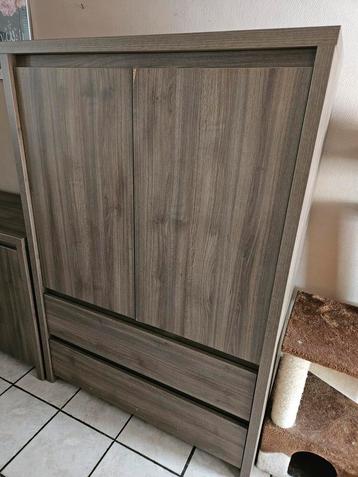 Meuble de bar, buffet et table avec 6 chaises à vendre, Enlèvement, Comme neuf
