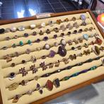 ==> Bagues | Pierres précieuses | Mystères <==, Bijoux, Sacs & Beauté, Neuf, Enlèvement ou Envoi, Femme ou Homme, Avec perle