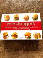 Coffret Hachette pratique : mini burgers, Zo goed als nieuw
