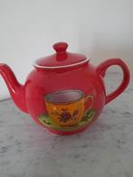 Nieuwe rode theepot Maisons du Monde, Ophalen of Verzenden, Zo goed als nieuw