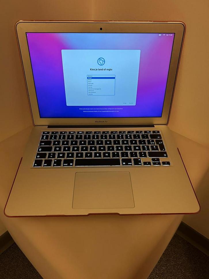 Te koop: MacBook Air 13-inch (2017) + accessoires, Computers en Software, Apple Macbooks, MacBook, 8 GB, Azerty, Ophalen