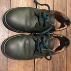Chaussures en cuir vert (derbies) - 33, Ophalen, Gebruikt, Jongen of Meisje, Schoenen