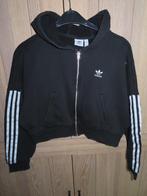 Cropped sweater 'Adidas', Ophalen of Verzenden, Zo goed als nieuw, Maat 36 (S), Wit