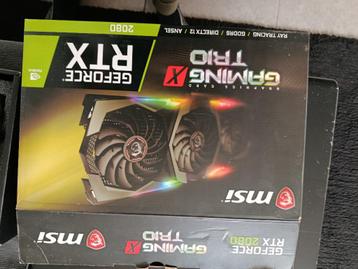 Grafische kaart 2080 rtx  beschikbaar voor biedingen