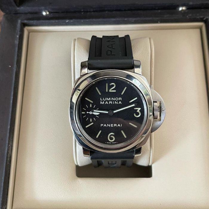 Panerai luminor, Handtassen en Accessoires, Horloges | Heren, Nieuw, Polshorloge, Staal, Overige materialen, Ophalen of Verzenden