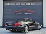 MERCEDES-BENZ SL 350 V6 (245ch) CABRIO 2004 93.000km !!, Cuir, Noir, Automatique, Carnet d'entretien