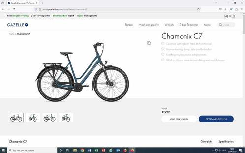 LENTE-ACTIE: ** GAZELLE CHAMONIX ** 50% KORTING ** SOLDEN **, Fietsen en Brommers, Fietsen | Dames | Damesfietsen, Nieuw, Gazelle