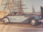 3 affiches B. Lacco, voitures anciennes: BMW, Mercedes, ..., Enlèvement ou Envoi