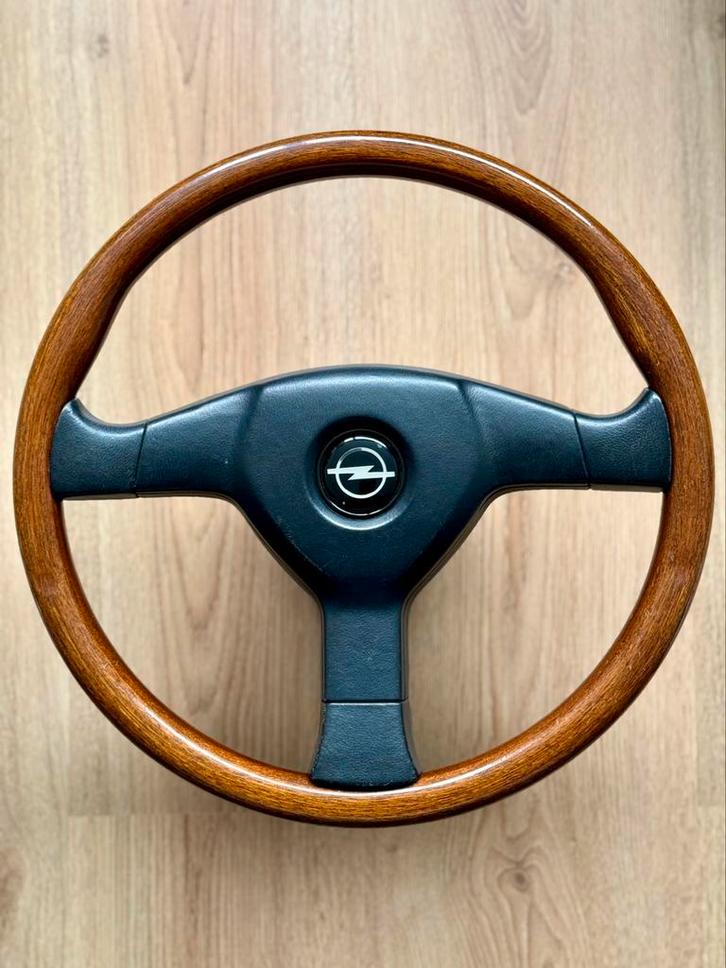 Momo VL35 Houten Stuur Opel Corsa Vectra Ascona Calibra, Auto-onderdelen, Besturing, Alfa Romeo, Amerikaanse onderdelen, Audi