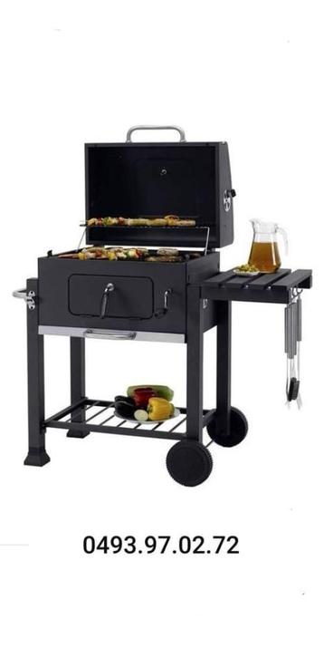 barbecue op houtskool NIEUW IN DE DOOS  beschikbaar voor biedingen