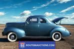 Ford Business Coupe Deluxe Coupé | Route 66 Auctions, Auto's, Oldtimers, Lederen bekleding, Blauw, Leder, Bedrijf
