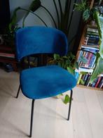 stoelen (7 stuks), Huis en Inrichting, Stoelen, Blauw, Stof, Zo goed als nieuw, Ophalen