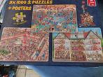 puzzels Jan Van Haasteren, Comme neuf, 500 à 1500 pièces, Puzzle, Enlèvement